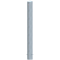 Barrier bollard | Steel tube  152 x 3.2 mm | stationary | for setting in concrete | hot-dip galvanized | total length: 1500 mm | with welded steel cap